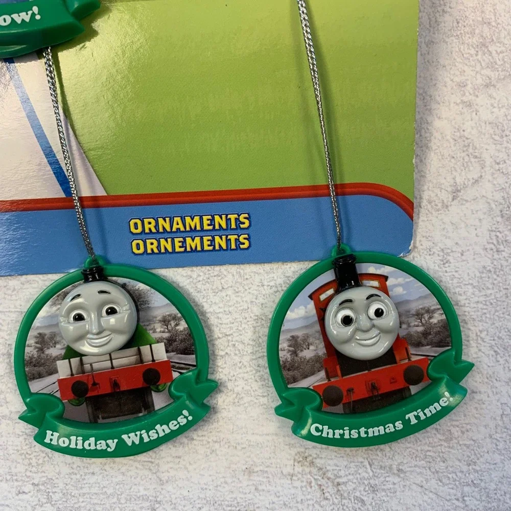 Thomas & Friends Christmas Ornaments‎ Set of 5 New on Card 2014